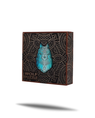 Mavi Kurt Puzzle (Küçük)